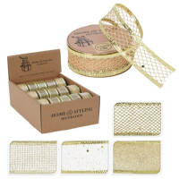 MESH ribbon (gold)