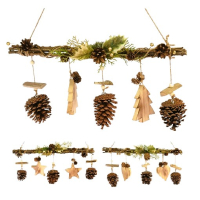 AUSTRIAN hanging pinecones