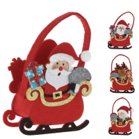 FELT GIFT BAG sleigh